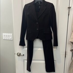 Theory dark brown Blazer & pants suit